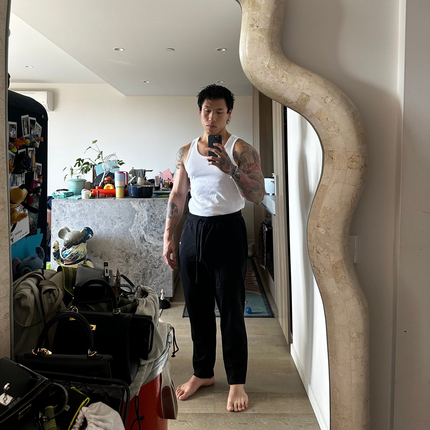 bluepipe sweaterpants black